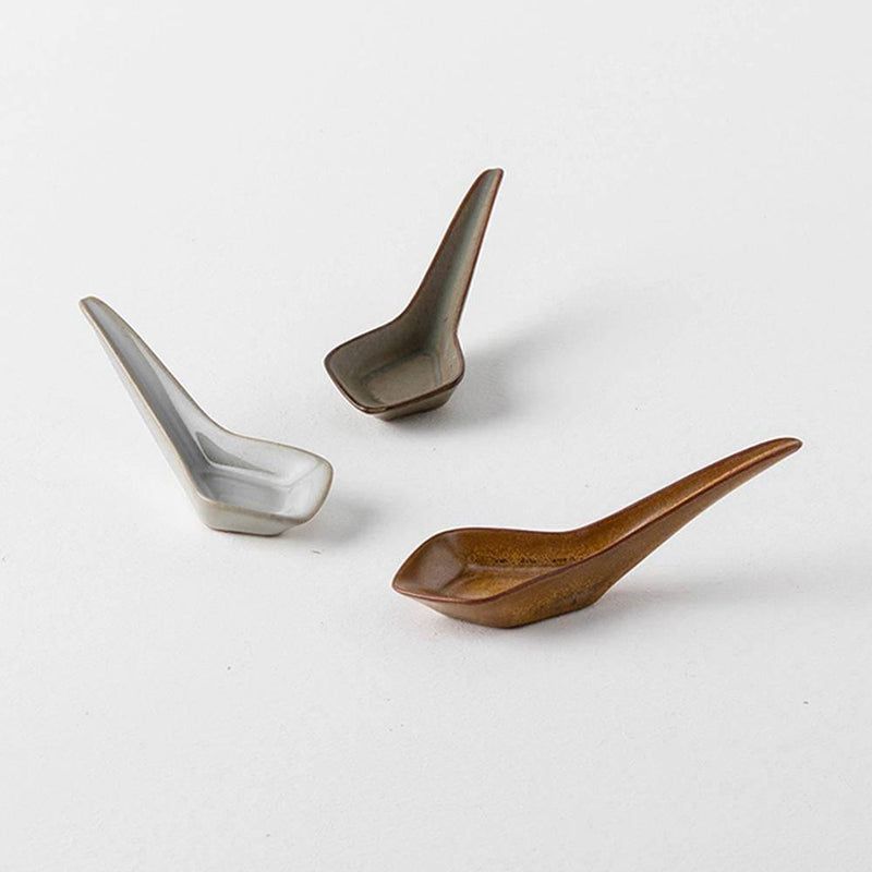 Handmade Antique Ceramic Spoons - Eunaliving