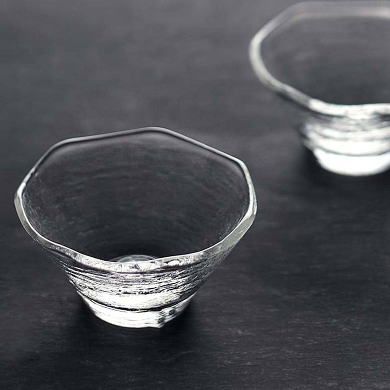 Handmade Clear Glass Crystal Cup - Eunaliving
