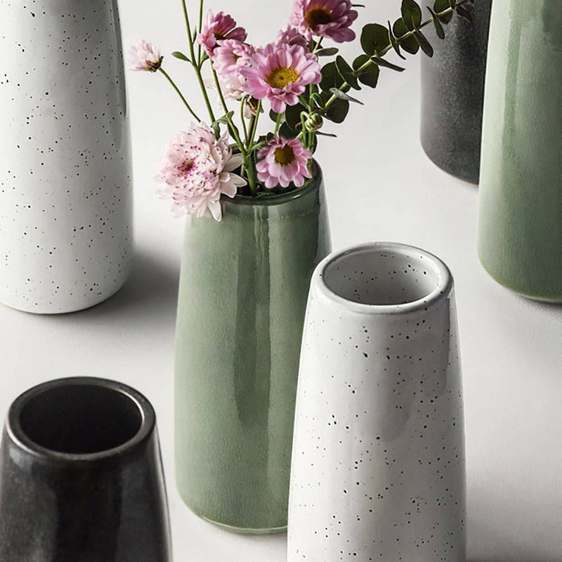 Handmade Japanese Kaolin Porcelain Vase - Eunaliving