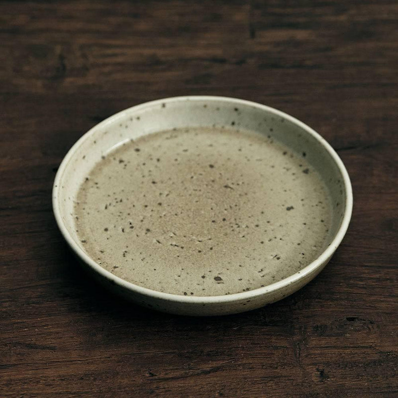 Handmade Japanese Vintage Rustic Pottery Plate - Eunaliving