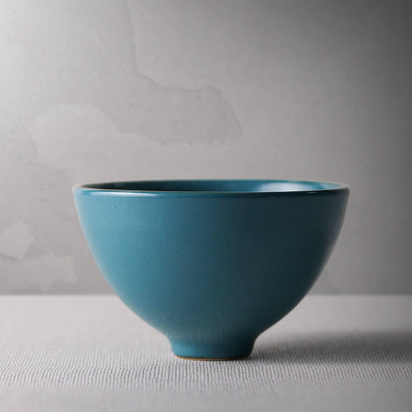 Handmade Rough Ceramic Multicolor Bowl - Eunaliving