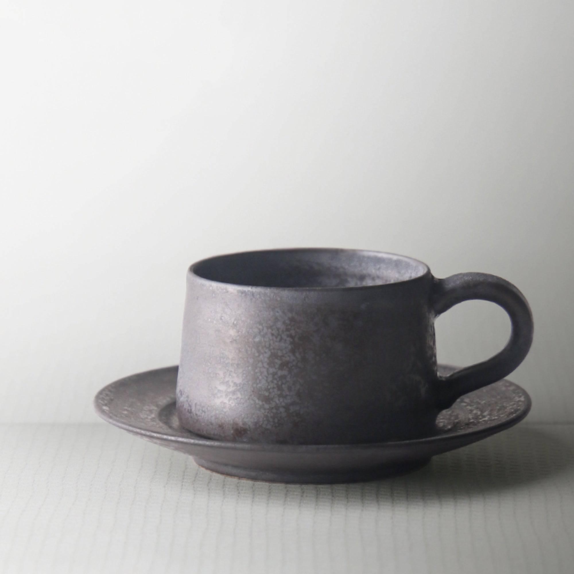 Handcrafted Ceramic Espresso Cup Set (2)