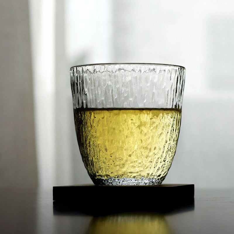 Handmade Tree Pattern Glass Wine Glass Juice Cup - Eunaliving