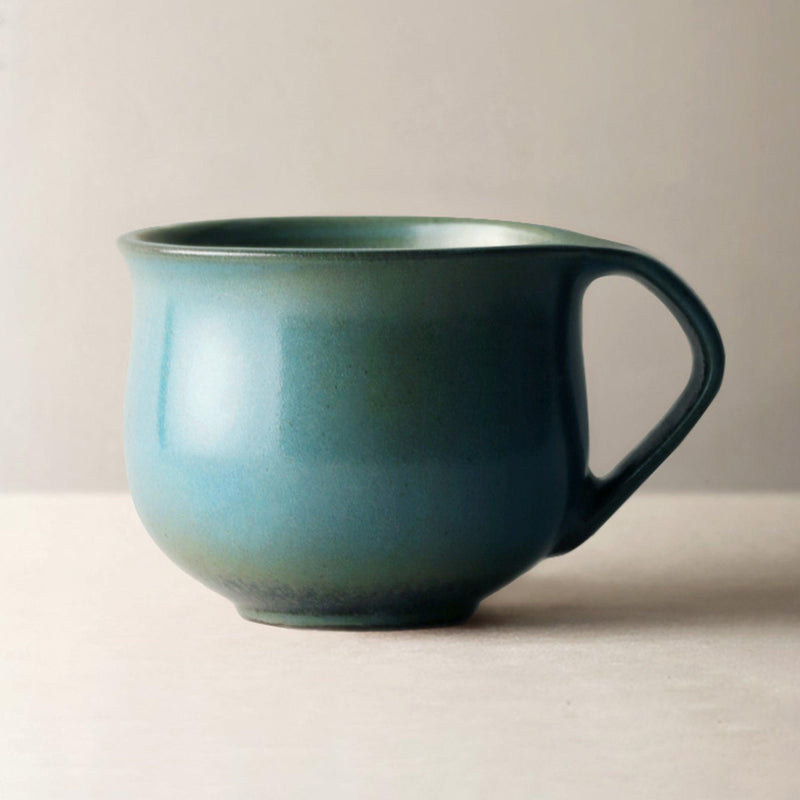 Handmade Vintage Coarse Pottery Coffee Mug - Eunaliving