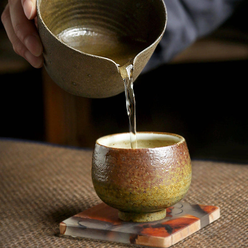 Handmade Vintage Kiln Tea Cup - Eunaliving