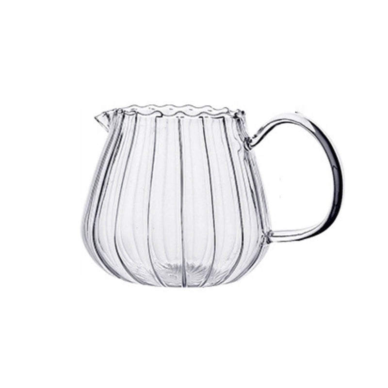 Heat-resistant Simple Glass Striped Cup - Eunaliving