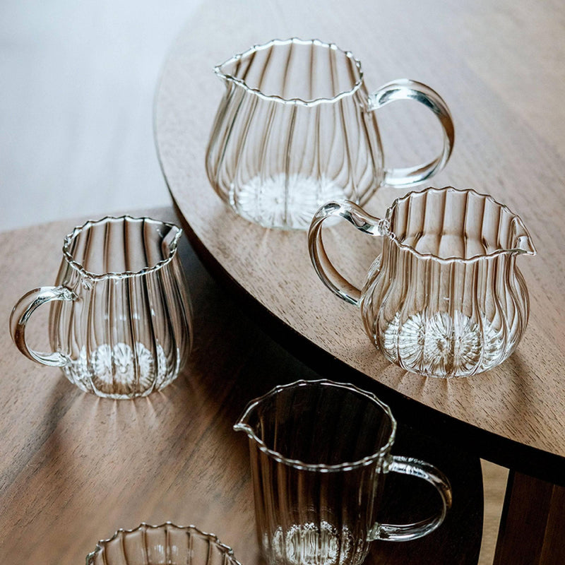 Heat-resistant Simple Glass Striped Cup - Eunaliving