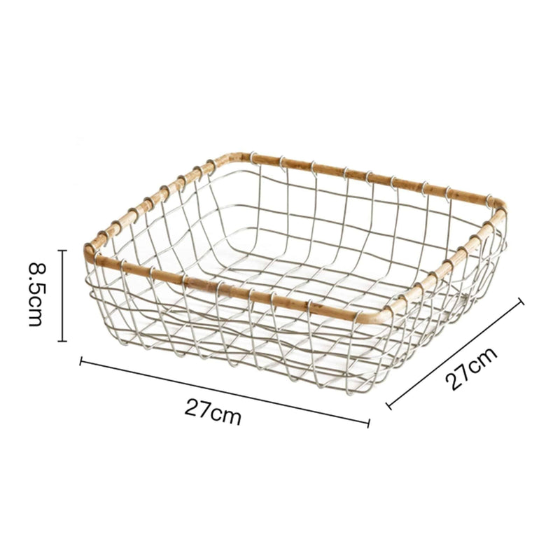 Iron Miscellaneous Storage Basket - Eunaliving