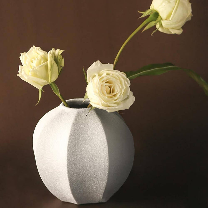 Japanese Style Handmade Ceramic Vase - Eunaliving
