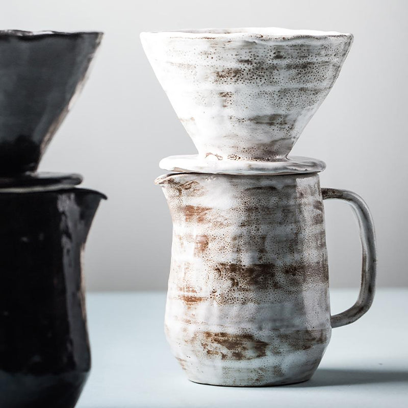 Ceramic Hand Brewed Coffee Pot Set