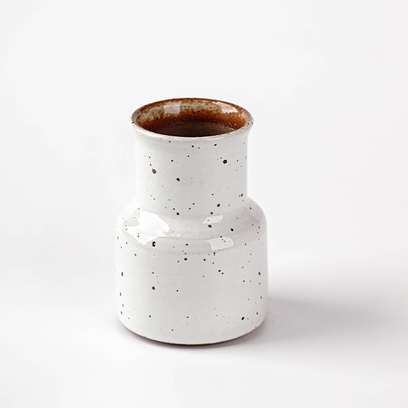 Handmade Vintage Rough Pottery Vase - Eunaliving