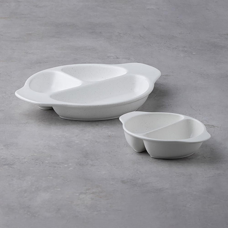 Reinforced Porcelain White Dinner Plate