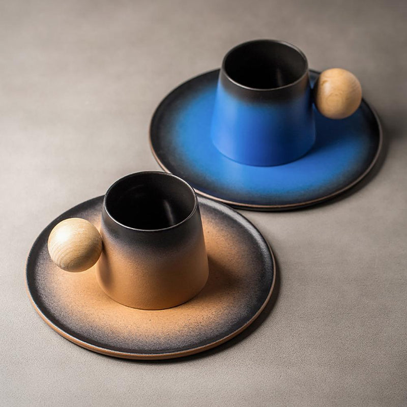 Creative Ceramic Coffee Mug Set