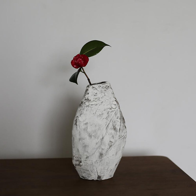 Japanese Handmade Powder Lead Vase