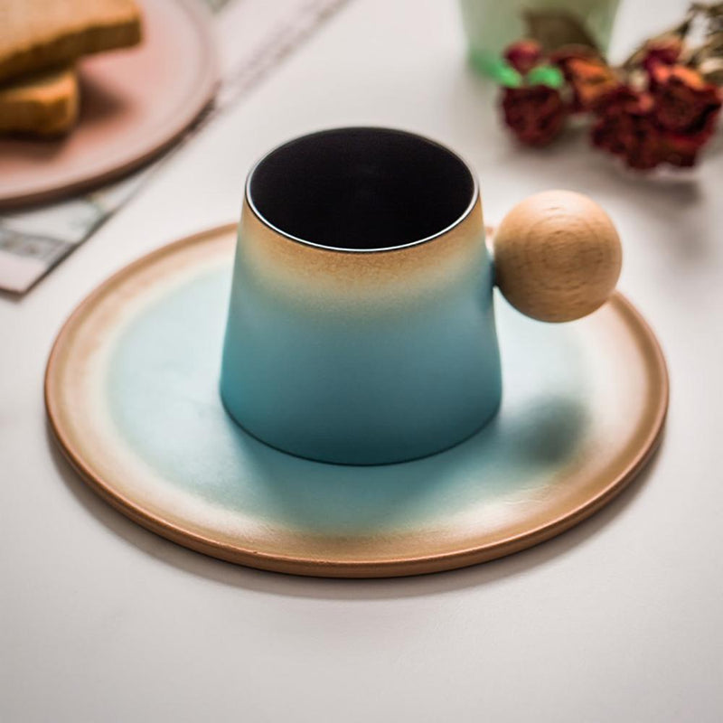 Creative Ceramic Coffee Mug Set