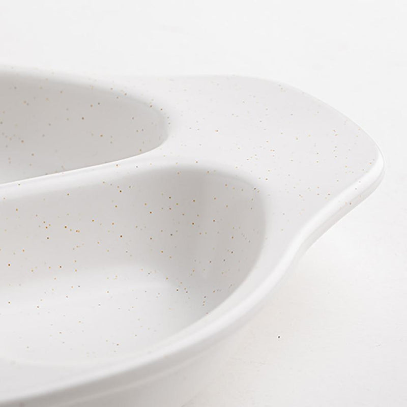 Reinforced Porcelain White Dinner Plate
