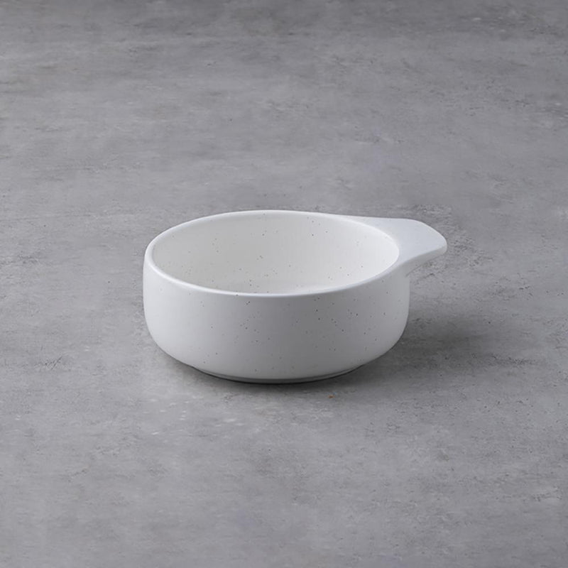 Reinforced Porcelain Salad Bowl With Two Ears
