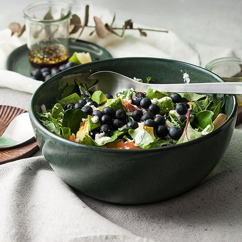 Large Salad Bowl in Kiln Green