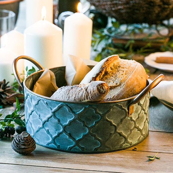 Iron Fruit Bread Basket - Eunaliving