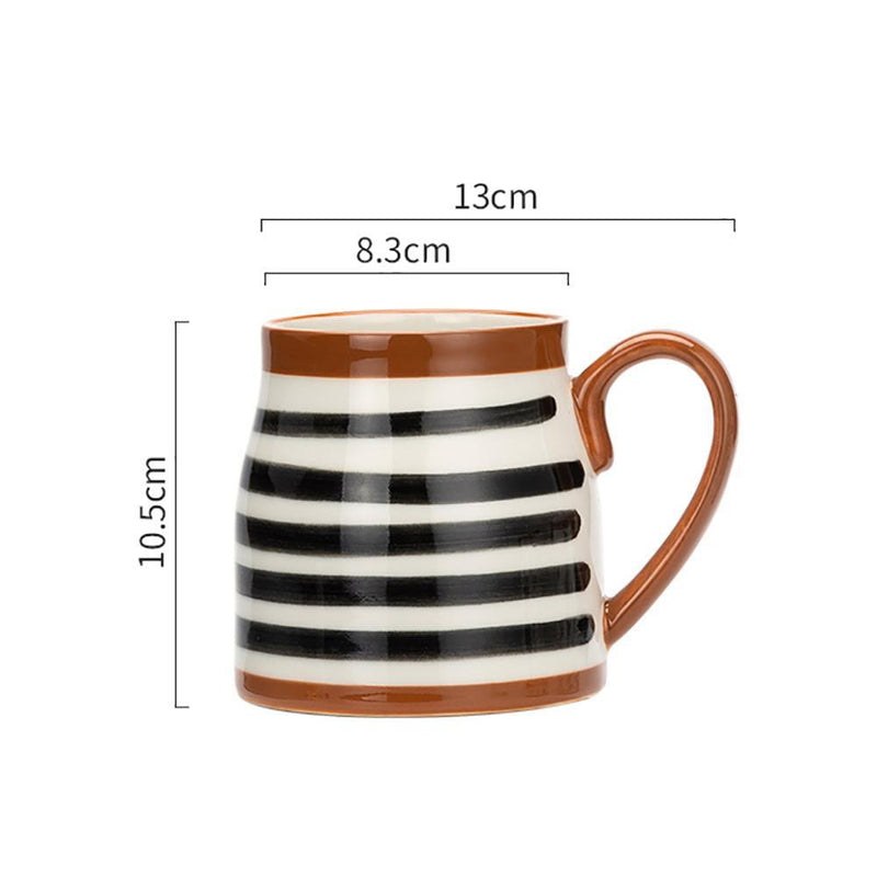 Large Capacity Ceramic Mug - Eunaliving