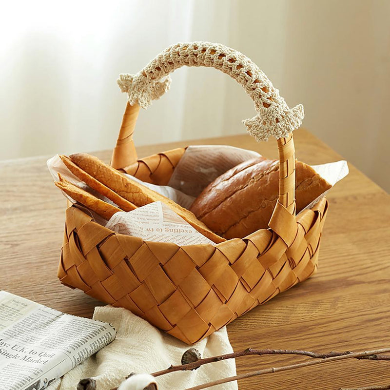 Handmade Wicker Storage Basket - Eunaliving