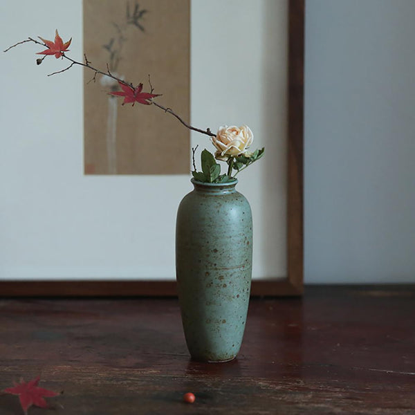 Japanese Style Hand-pulled Small Vase