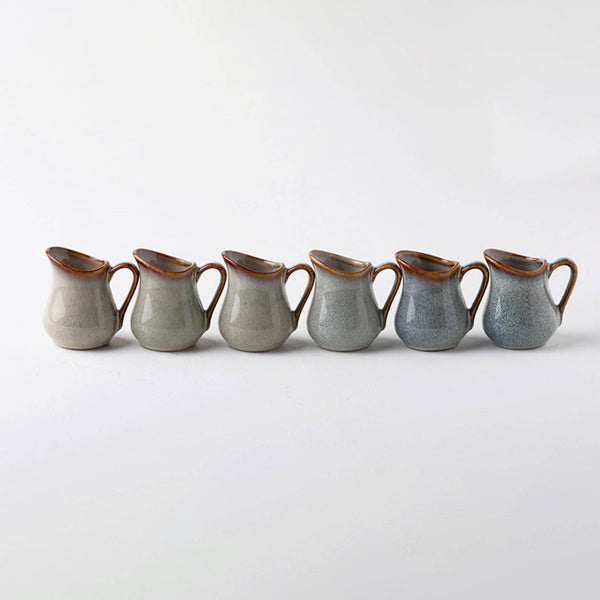 Kiln Ceramic Coffee Juice Bucket Milk Jug - Eunaliving