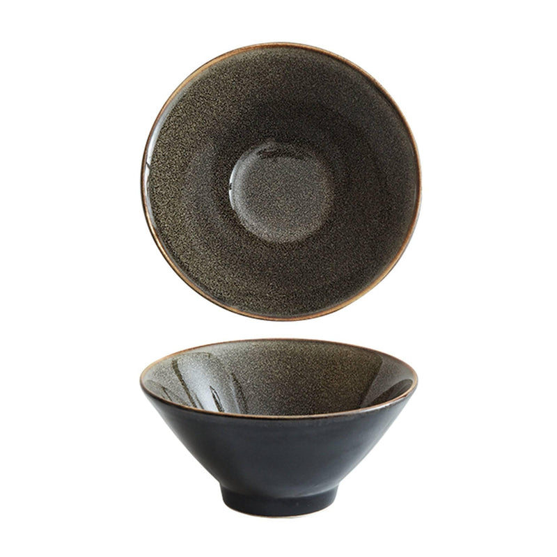 Kiln Ceramic Elegant Soup Bowl - Eunaliving