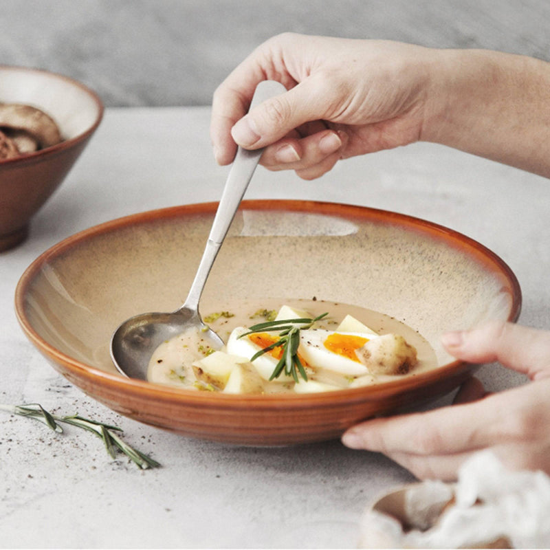 Kiln-change Retro Creative Ceramic Noodle Bowl - Eunaliving