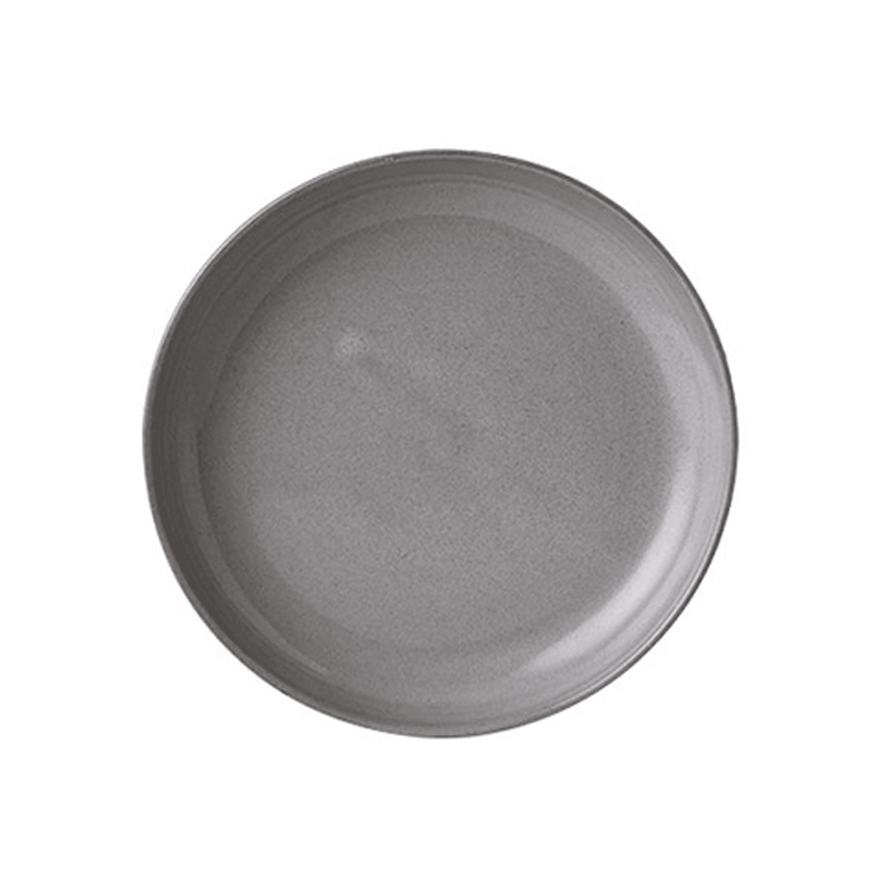 Kiln-Glazed Round Plate - Eunaliving