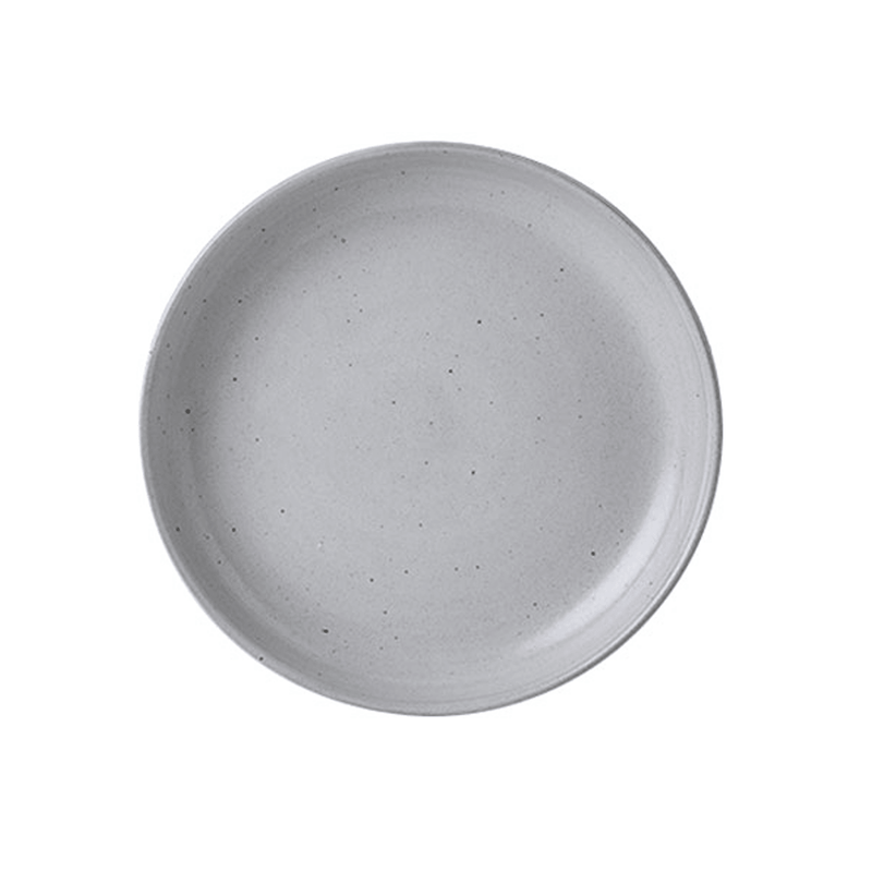 Kiln-Glazed Round Plate - Eunaliving