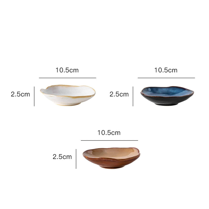 Kiln Shaped Shaped Sauce Plate Small Bowl - Eunaliving