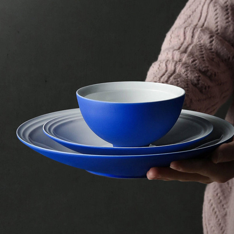 Klein Blue Handmade Ceramic Tableware - Eunaliving
