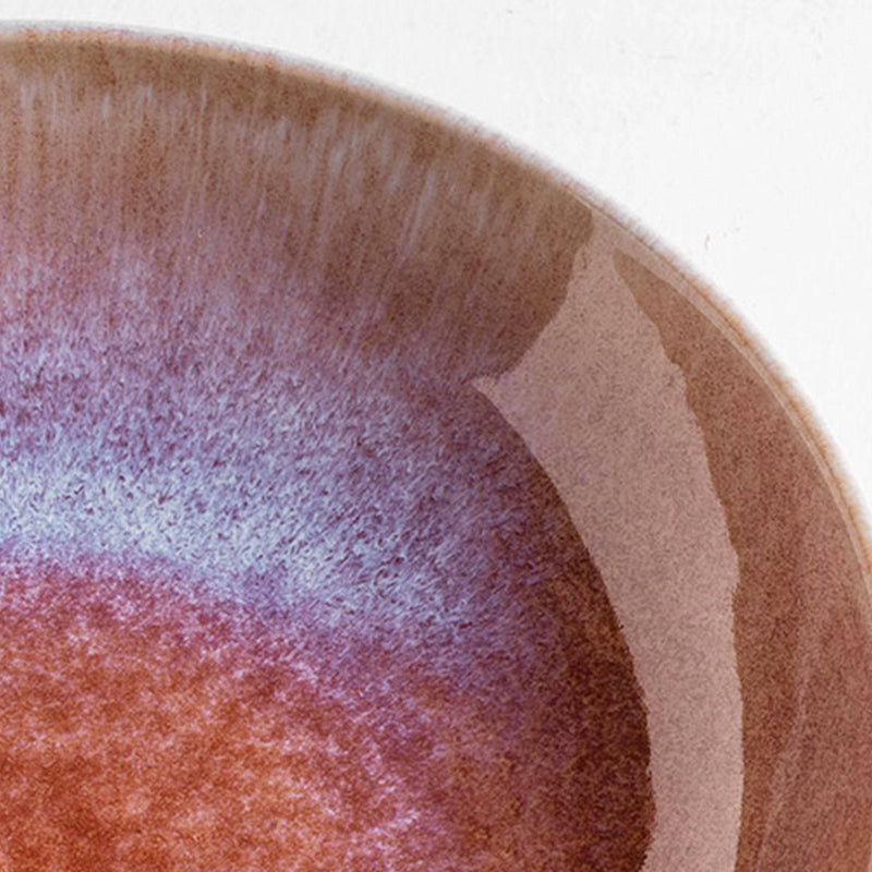 Lunar Eclipse Fuchsia Gradient Ceramic Bowl - Eunaliving
