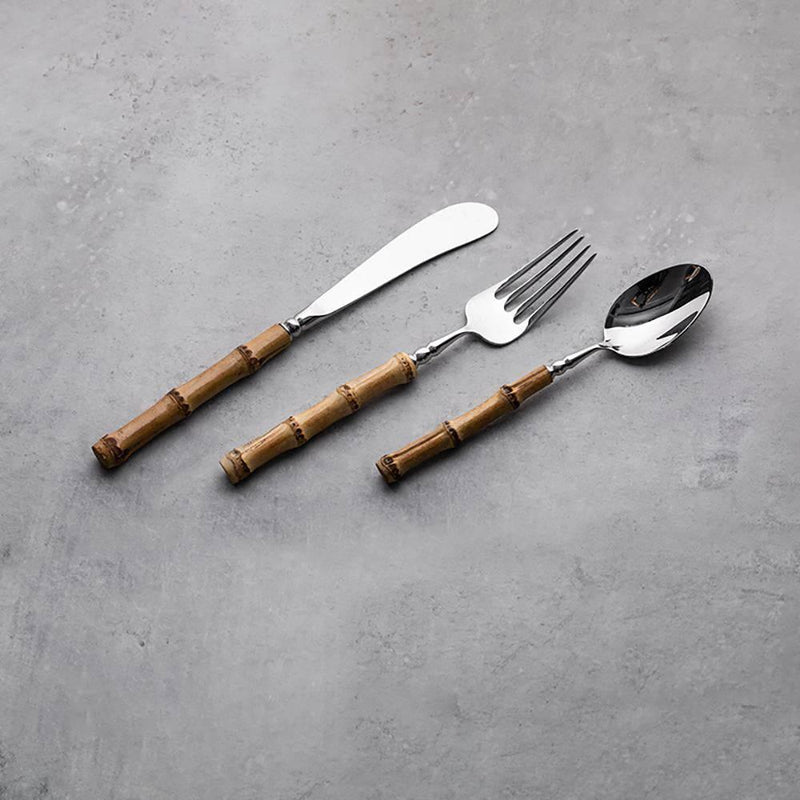 Metal Stainless Steel Knife Fork And Spoon Set - Eunaliving