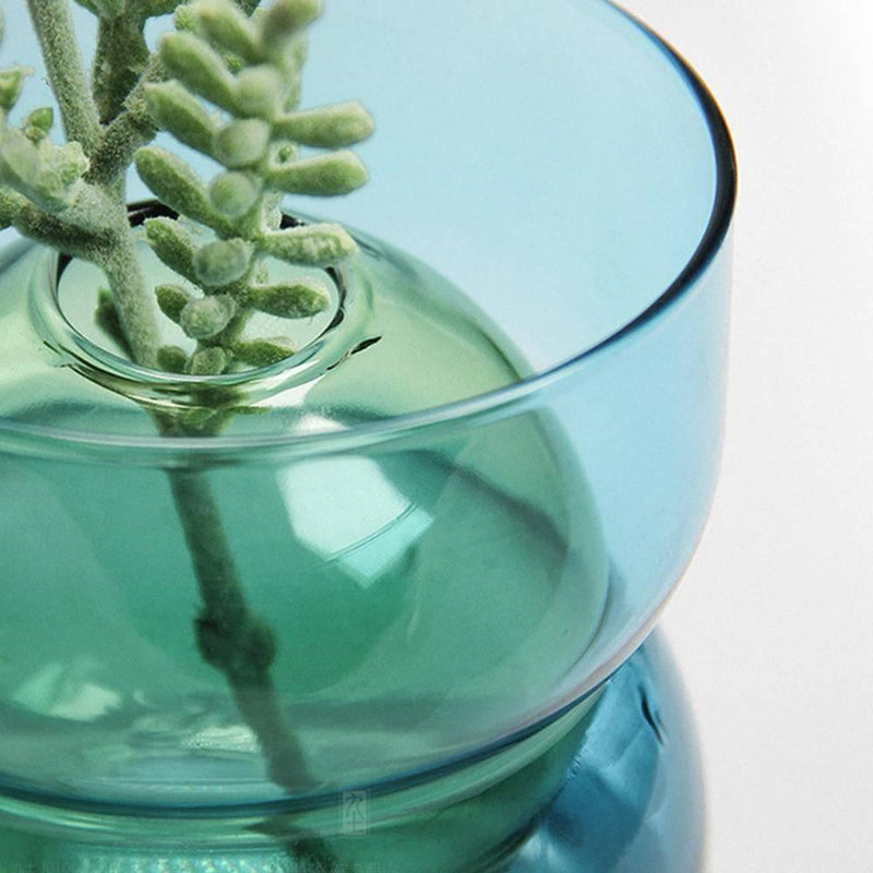 Modern Minimalist Design Clear Vase Ornament - Eunaliving