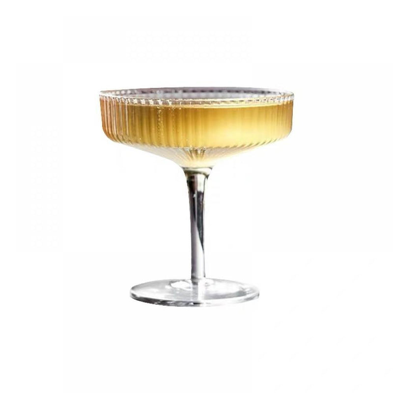 Summer Clear Vertical Champagne Glass - Eunaliving