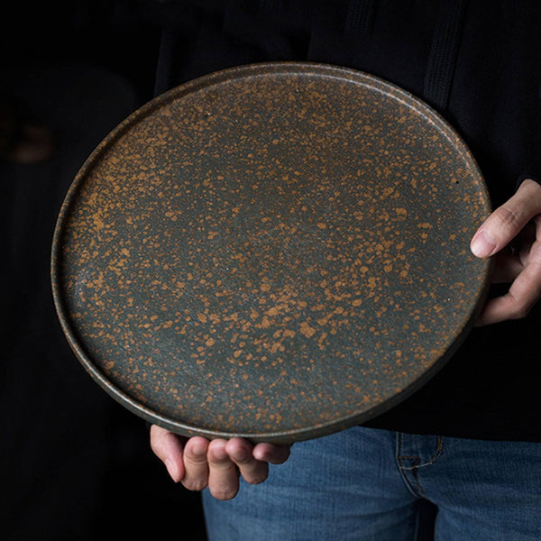 Rusty Flat Plate - Eunaliving