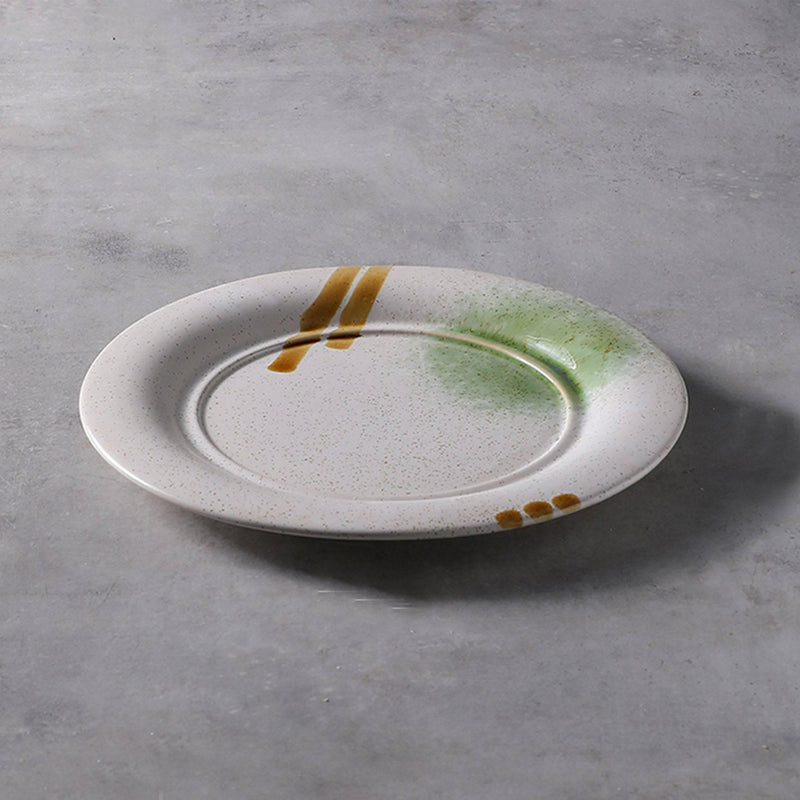 Sanho Hirano Wide Rim Plate Shallow Plate - Eunaliving