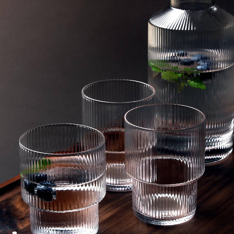 Simple High-temperature Resistant Glass Cup Set - Eunaliving