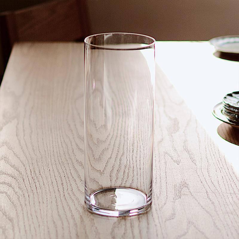 Straight glass vase - Eunaliving