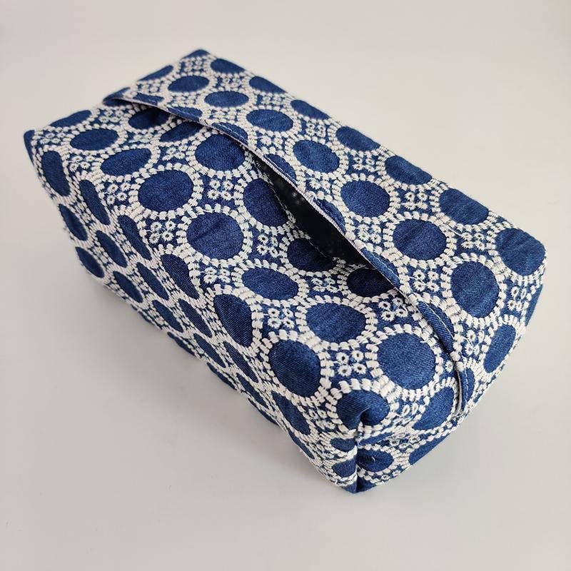 Tissue Box with Embroidery Heat Pad - Eunaliving
