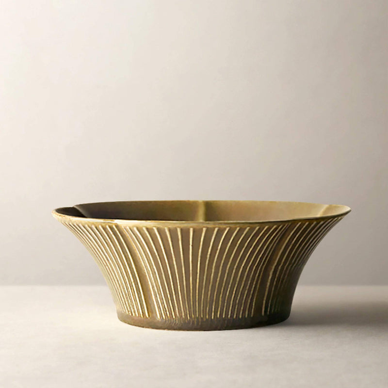 Vertical-Lined Lace Bowl - Eunaliving