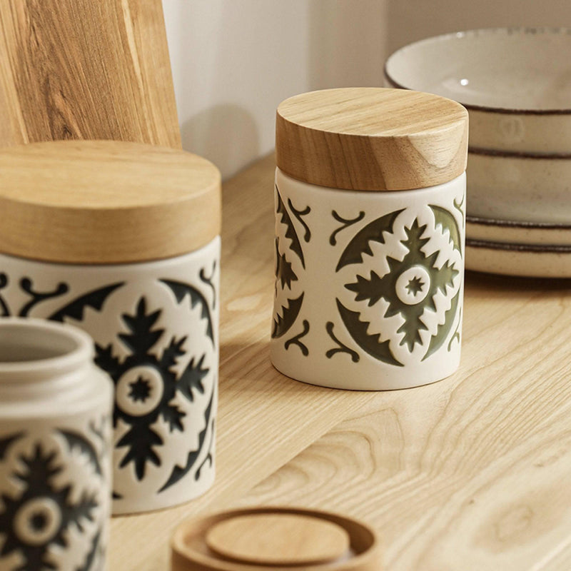 Vintage Ceramic Sealing Jar Seasoning Jar - Eunaliving