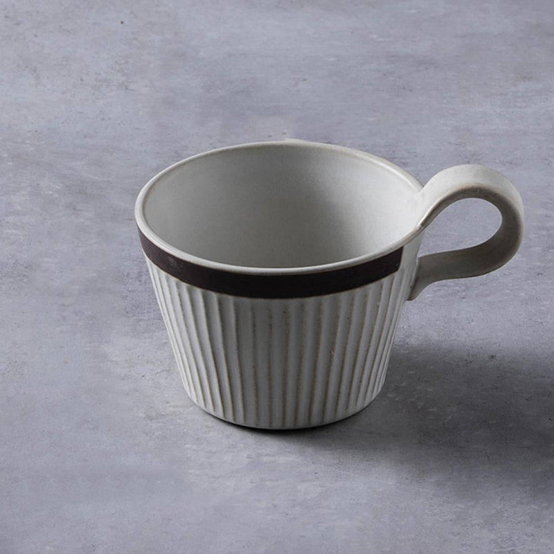 Vintage Handmade Rough Pottery Mug - Eunaliving