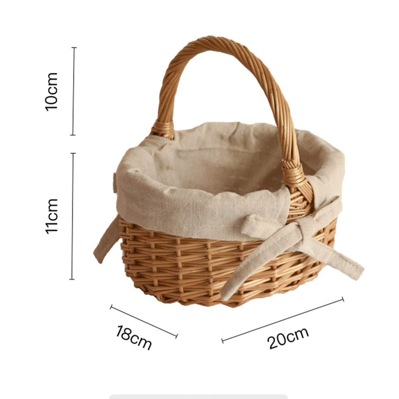 Wicker Quality Rattan Picnic Basket - Eunaliving